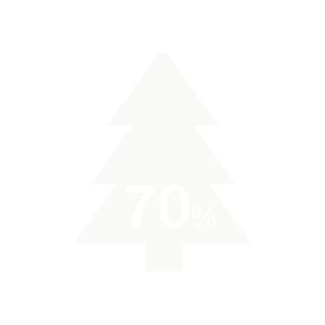 70% madera de pino reciclada 70% madera de pino reciclada