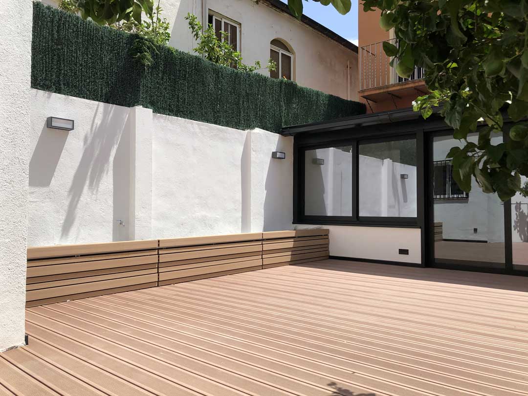 VISENDUM Albaricoque Estriado Tarima vivienda privada