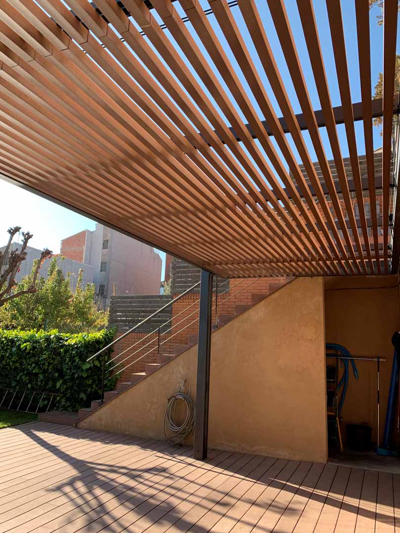 VISENDUM Duna Albaricoque Pergola Corredera