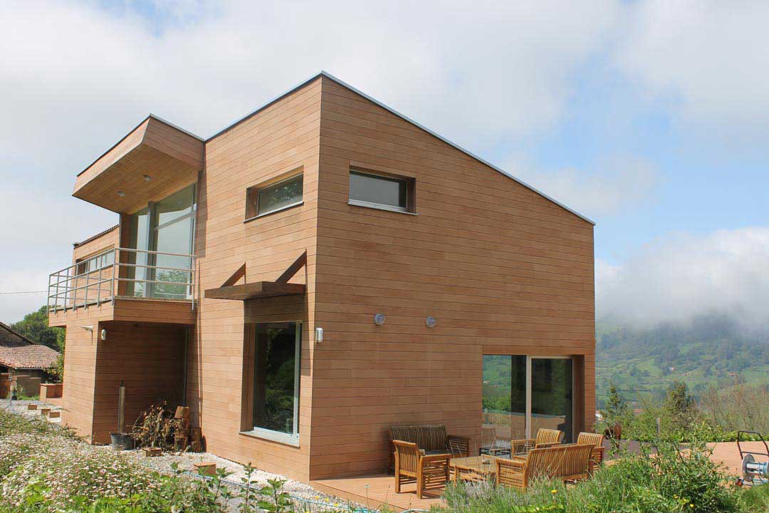 VISENDUM Fachada-casa particular Asturias